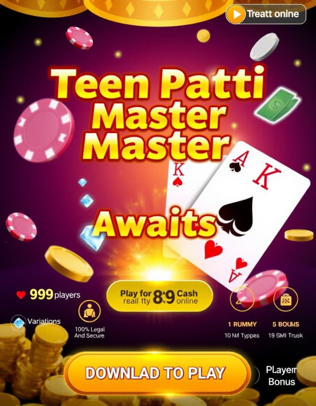 Teen Patti Master Game Download Banner